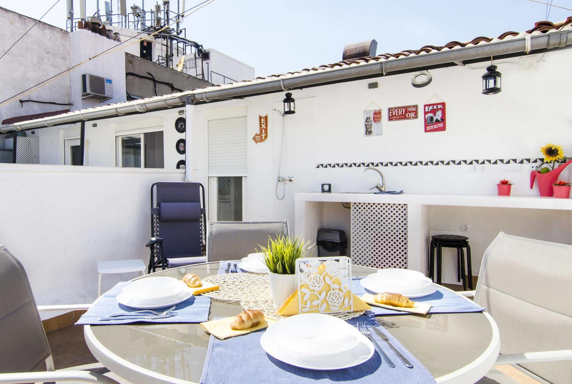 Apartments Dreammadrid Atocha Terraza Exterior photo